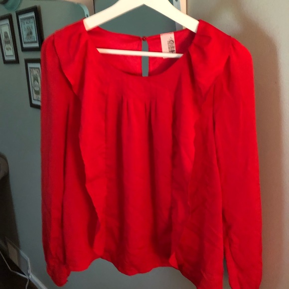 Francesca’s Ruffle Top - Picture 2 of 4